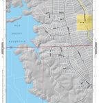 Mariposa County Mariposa Road Atlas Grid Page #182 digital map