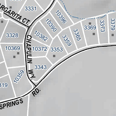 Mariposa County Mariposa Road Atlas Grid Page #185 digital map
