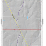 Mariposa County Mariposa Road Atlas Grid Page #196 digital map