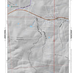 Mariposa County Mariposa Road Atlas Grid Page #205 digital map