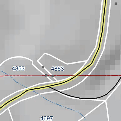 Mariposa County Mariposa Road Atlas Grid Page #224 digital map