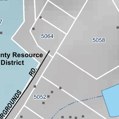 Mariposa County Mariposa Road Atlas Grid Page #225 digital map