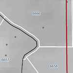 Mariposa County Mariposa Road Atlas Grid Page #232 digital map