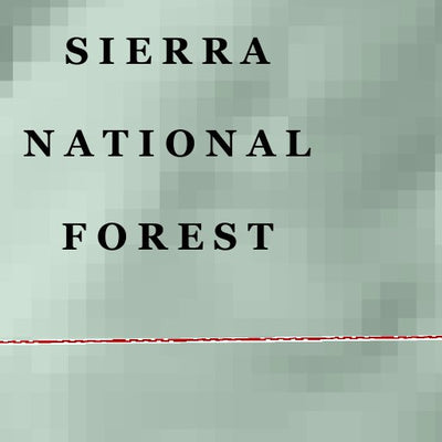 Mariposa County Mariposa Road Atlas Grid Page #233 digital map