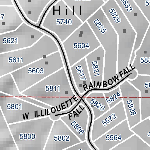 Mariposa Road Atlas Grid Page 240 map by Mariposa County Avenza Maps
