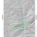 Mariposa County Mariposa Road Atlas Grid Page #247 digital map