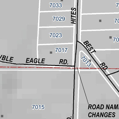 Mariposa County Mariposa Road Atlas Grid Page #258 digital map