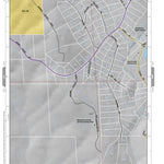 Mariposa County Mariposa Road Atlas Grid Page #264 digital map