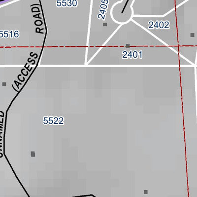 Mariposa County Mariposa Road Atlas Grid Page #264 digital map