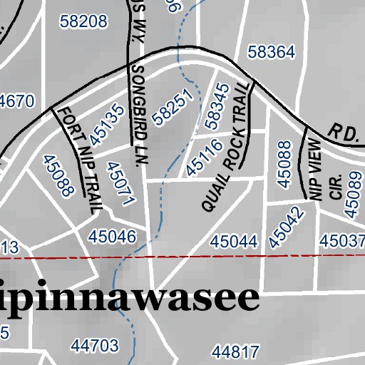 Mariposa Road Atlas Grid Page 268 map by Mariposa County Avenza Maps