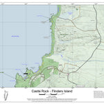 Martin Norris Castle Rock - Flinders Island digital map