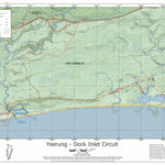 Martin Norris Dock Inlet - Cape Conran Victoria digital map