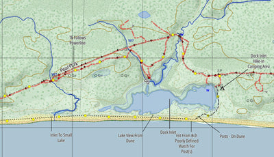 Martin Norris Dock Inlet - Cape Conran Victoria digital map