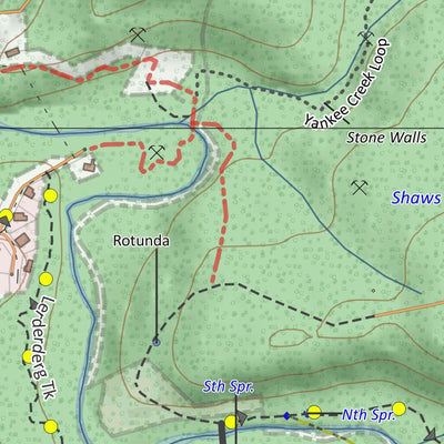 Martin Norris FedWalks 2023 Walk 1 Blackwood Historical Circuit digital map