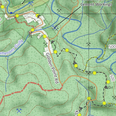 Martin Norris FedWalks 2023 Walk 12 The Tunnel Circuit via Mineral Springs digital map