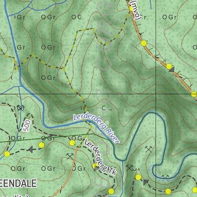 Martin Norris FedWalks 2023 Walk 12 The Tunnel Circuit via Mineral Springs digital map