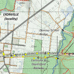 Martin Norris FedWalks 2023 Walk 7 Trentham to Lyonville via Domino Trail digital map