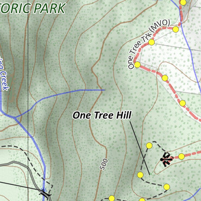 Martin Norris FedWalks2022 - Walk16 - lngrams Rock Loop digital map