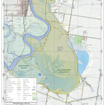 Martin Norris FedWalks2022 - Walk18.1 Map1/2- Lake Moodemere digital map