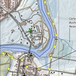 Martin Norris FedWalks2022 - Walk18.2 Map 2/2 - Wahgunyah River Trail digital map