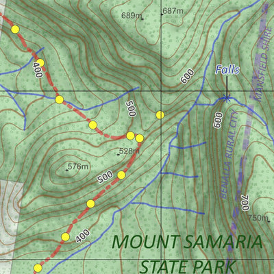 Martin Norris FedWalks2022 - Walk20 - West Track digital map