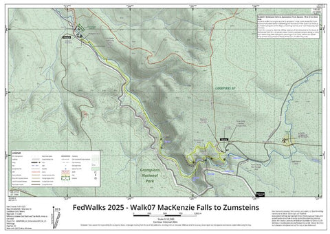 FedWalks 2025 - Walk07 McKenzie Falls to Zumsteins Preview 1