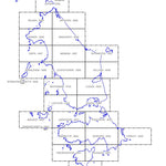Martin Norris Flinders Island Group Tasmania Topographic Map 1:25000 Index bundle