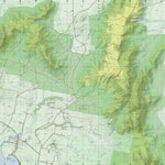 Martin Norris LEVENTHORPE-5856 Tasmania Topographic Map 1:25000 digital map