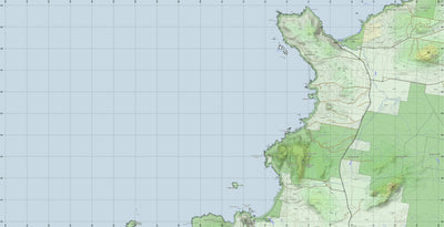 Martin Norris PALANA-5659 Tasmania Topographic Map 1:25000 digital map