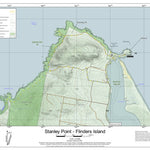 Martin Norris Stanley Point - Flinders Island digital map