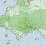 Martin Norris TANNER-5658 Tasmania Topographic Map 1:25000 digital map