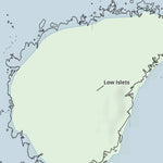 Martin Norris WYBALENNA INSET A-5656 Tasmania Topographic Map 1:25000 digital map