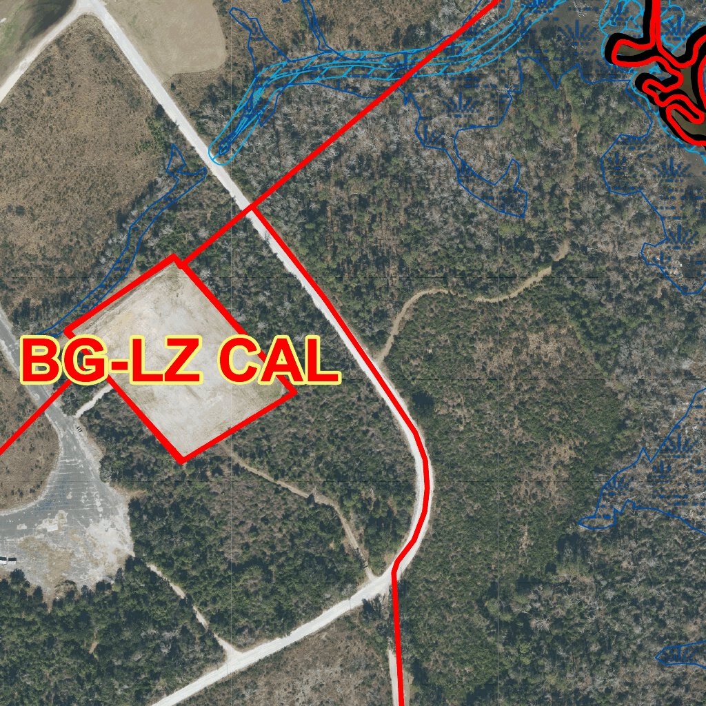 MCALF Bogue Map by MCAS Cherry Point Avenza Maps