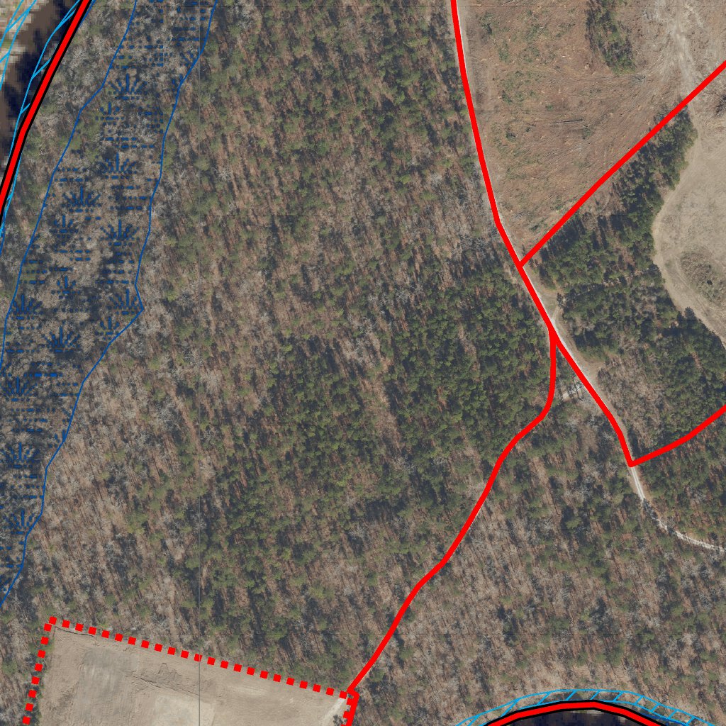MCOLF Oak Grove Map by MCAS Cherry Point Avenza Maps