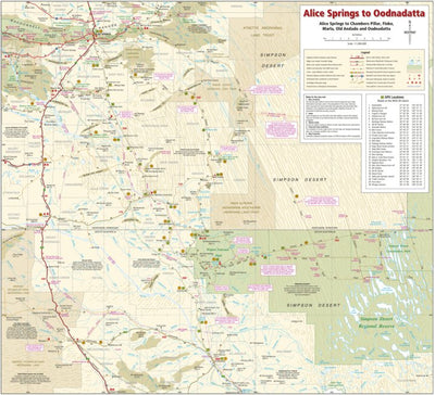 Meridian Maps Alice Springs to Oodnadatta digital map