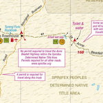 Meridian Maps Anne Beadell HWY Plum Lakes digital map