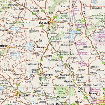 Meridian Maps Australia's Outback Tracks 4th Ed. digital map