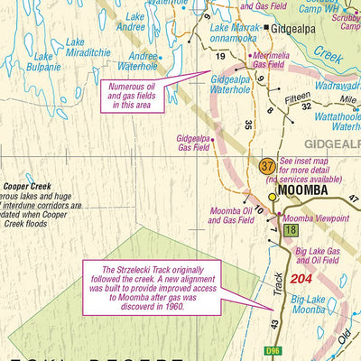 Meridian Maps Birdsville & Strzelecki Tracks digital map