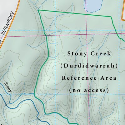 Meridian Maps Brisbane Ranges National Park digital map