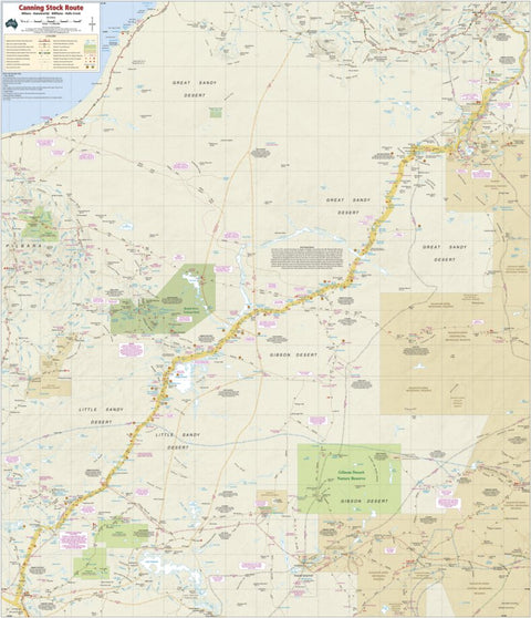 Meridian Maps Canning Stock Route digital map