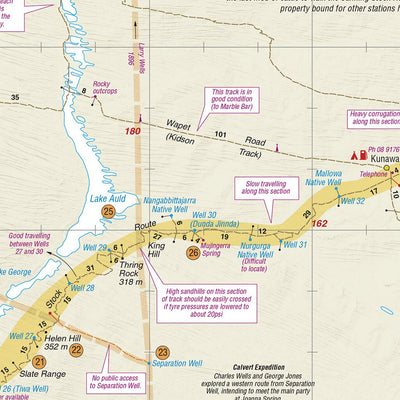 Meridian Maps Canning Stock Route digital map