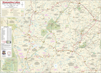 Meridian Maps Diamantina Lakes digital map