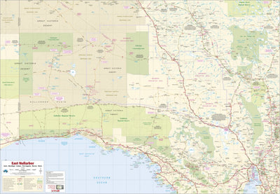 Meridian Maps East Nullarbor digital map