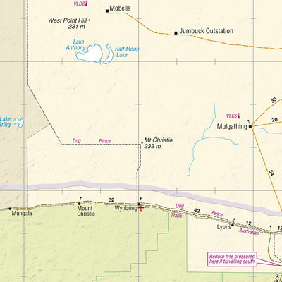 Meridian Maps East Nullarbor digital map