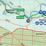 Meridian Maps Great South West Walk Map Nelson-Lower Glenelg NP 4th Edition digital map