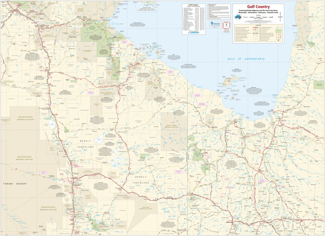 Gulf Map.pdf Gulf Country Map by Meridian Maps | Avenza Maps