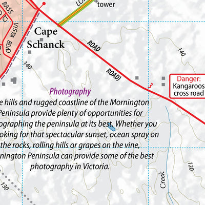 Meridian Maps Southern Mornington Peninsula digital map