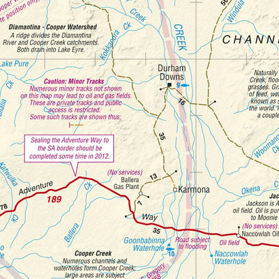 Southwest Queensland Map by Meridian Maps | Avenza Maps