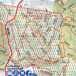 Meridian Maps The Pyrenees Touring Map South Ed1 digital map