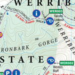 Meridian Maps Werribee Gorge Map 7th Edition digital map